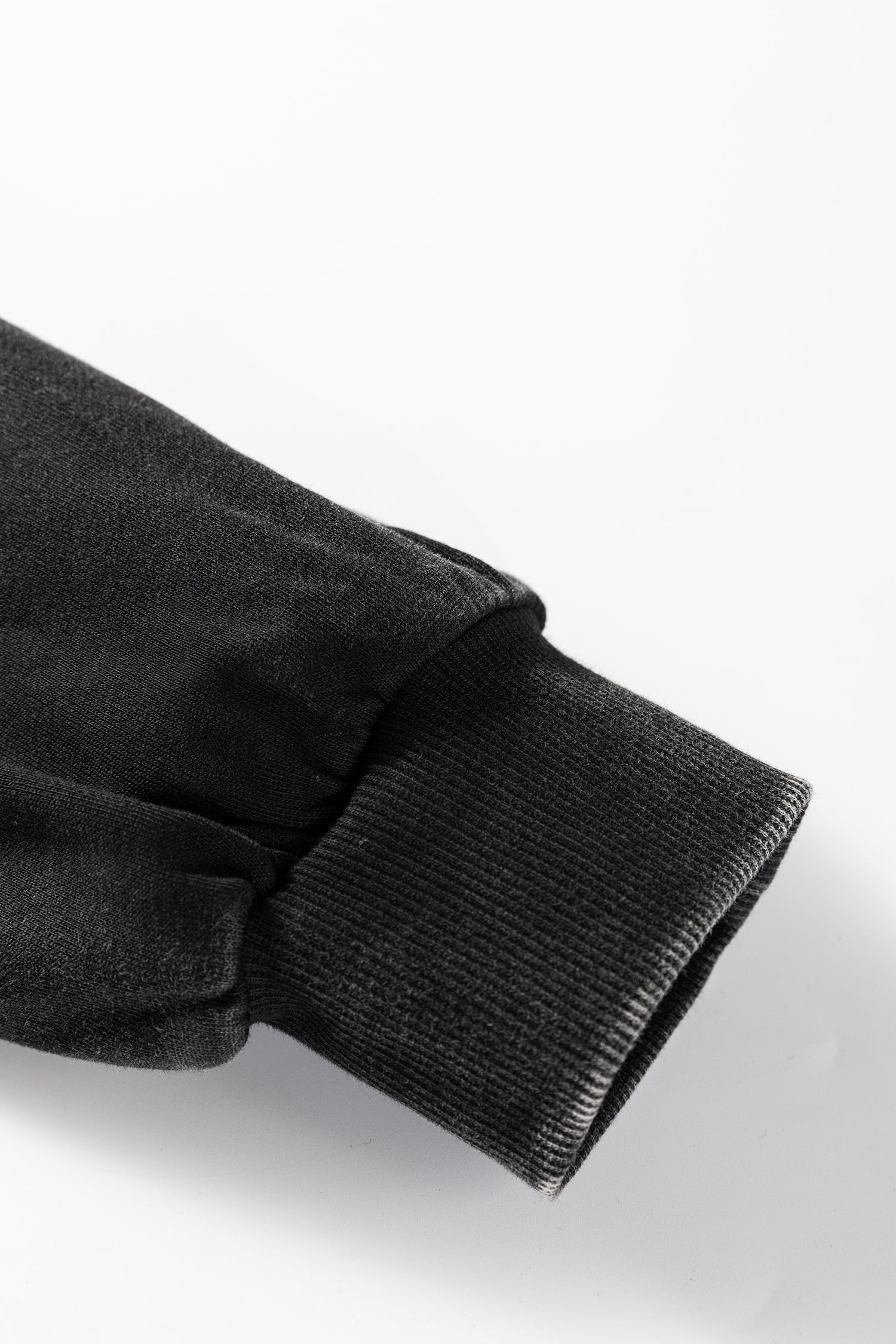 Ashleigh Blue Half Zip Kangaroo Pocket Mineral Wash Baggy Hoodie